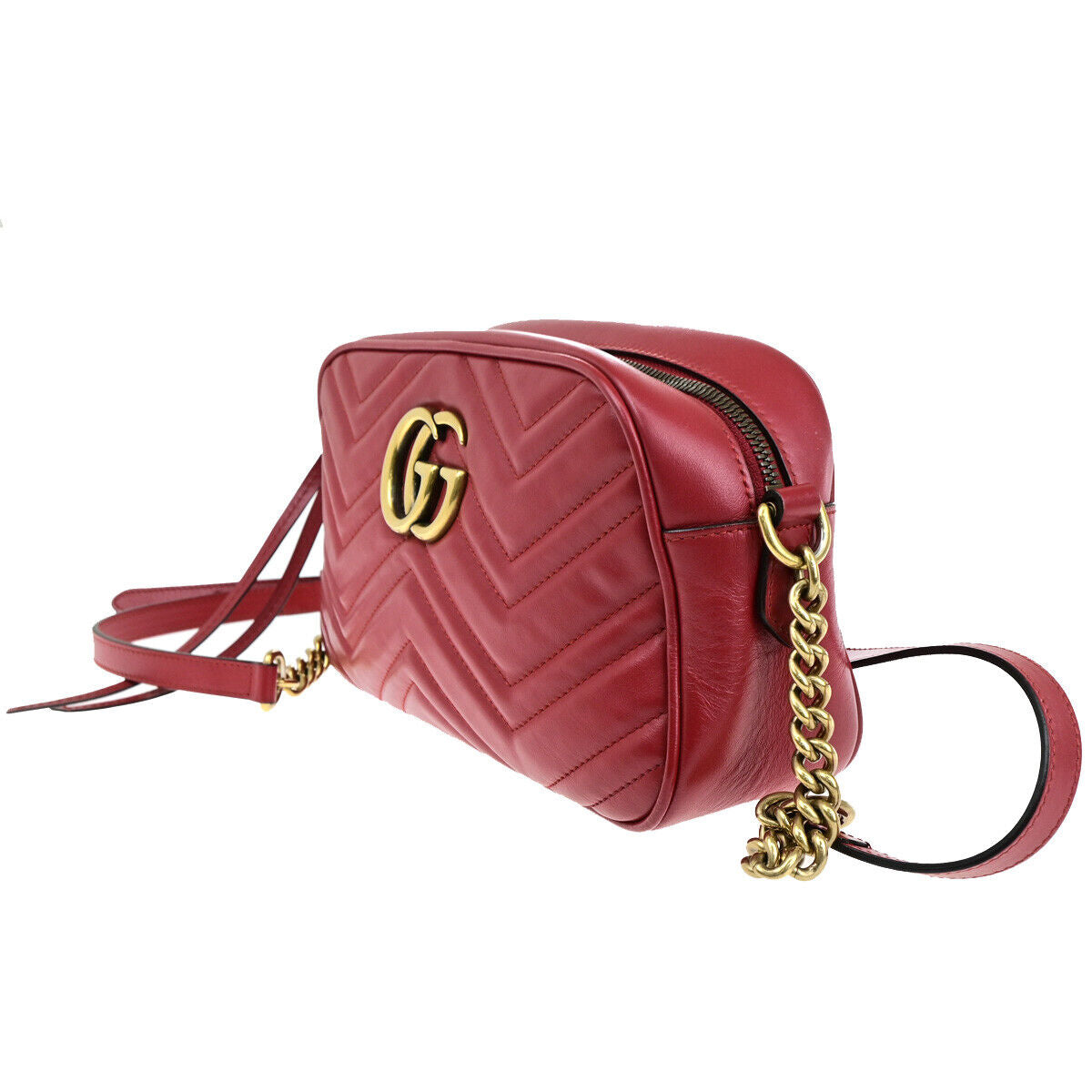 Gucci Chain Leather Crossbody