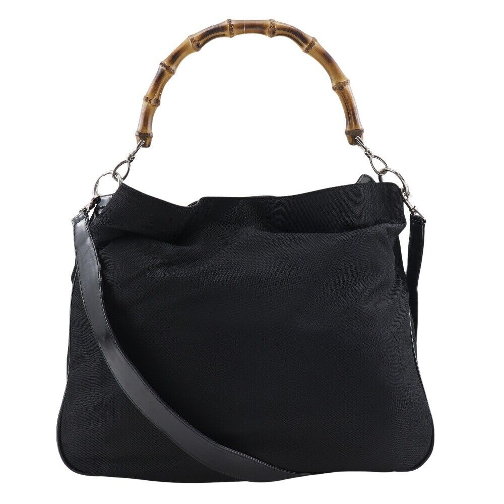 Gucci Nylon Canvas Handbag