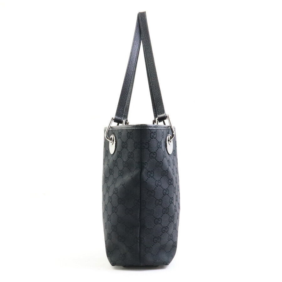 Gucci Monogram Leather Canvas Shoulder Bag