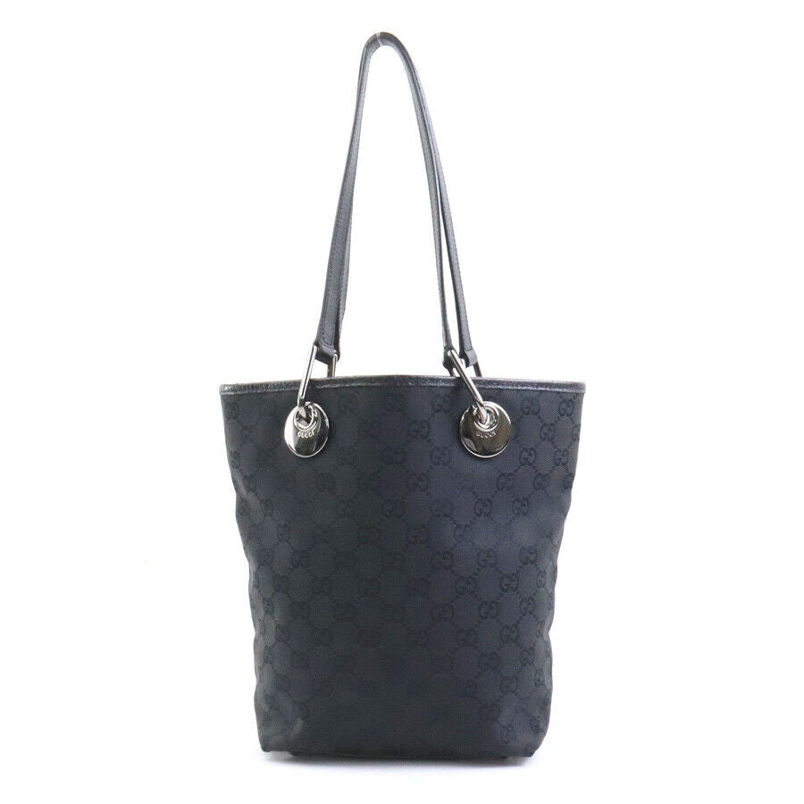 Gucci Monogram Leather Canvas Shoulder Bag