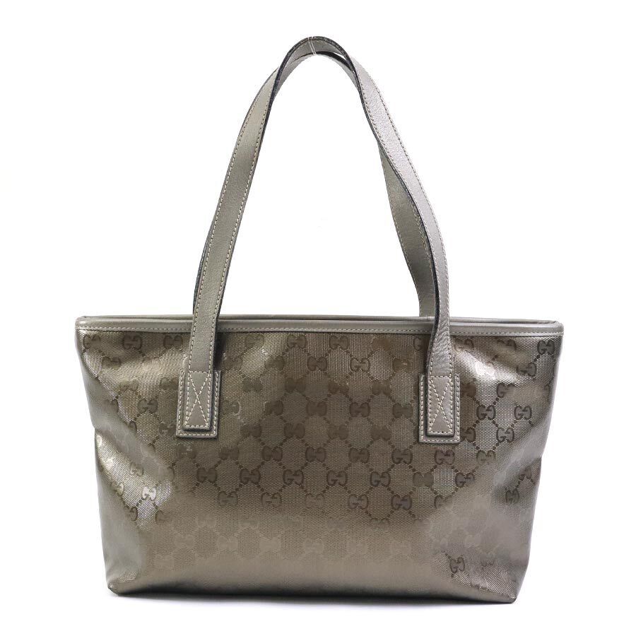 Gucci Monogram Leather Tote