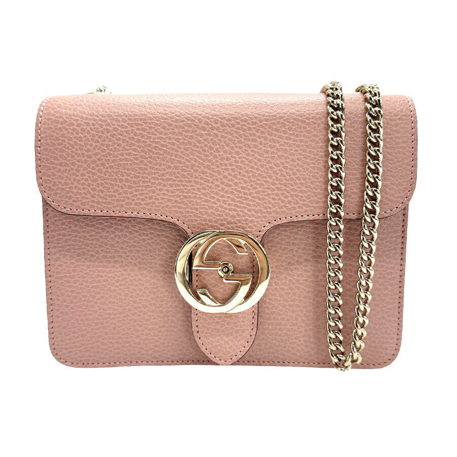 Gucci Chain Leather Shoulder Bag