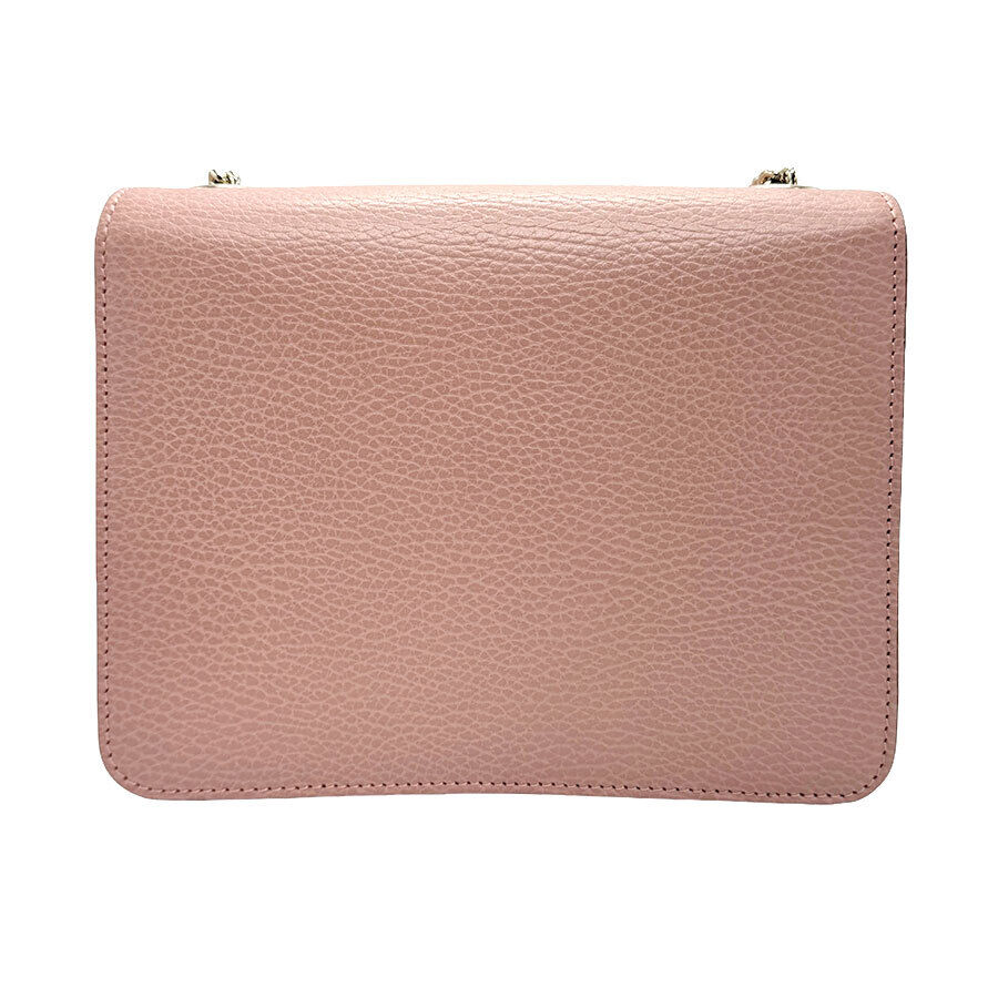 Gucci Chain Leather Shoulder Bag