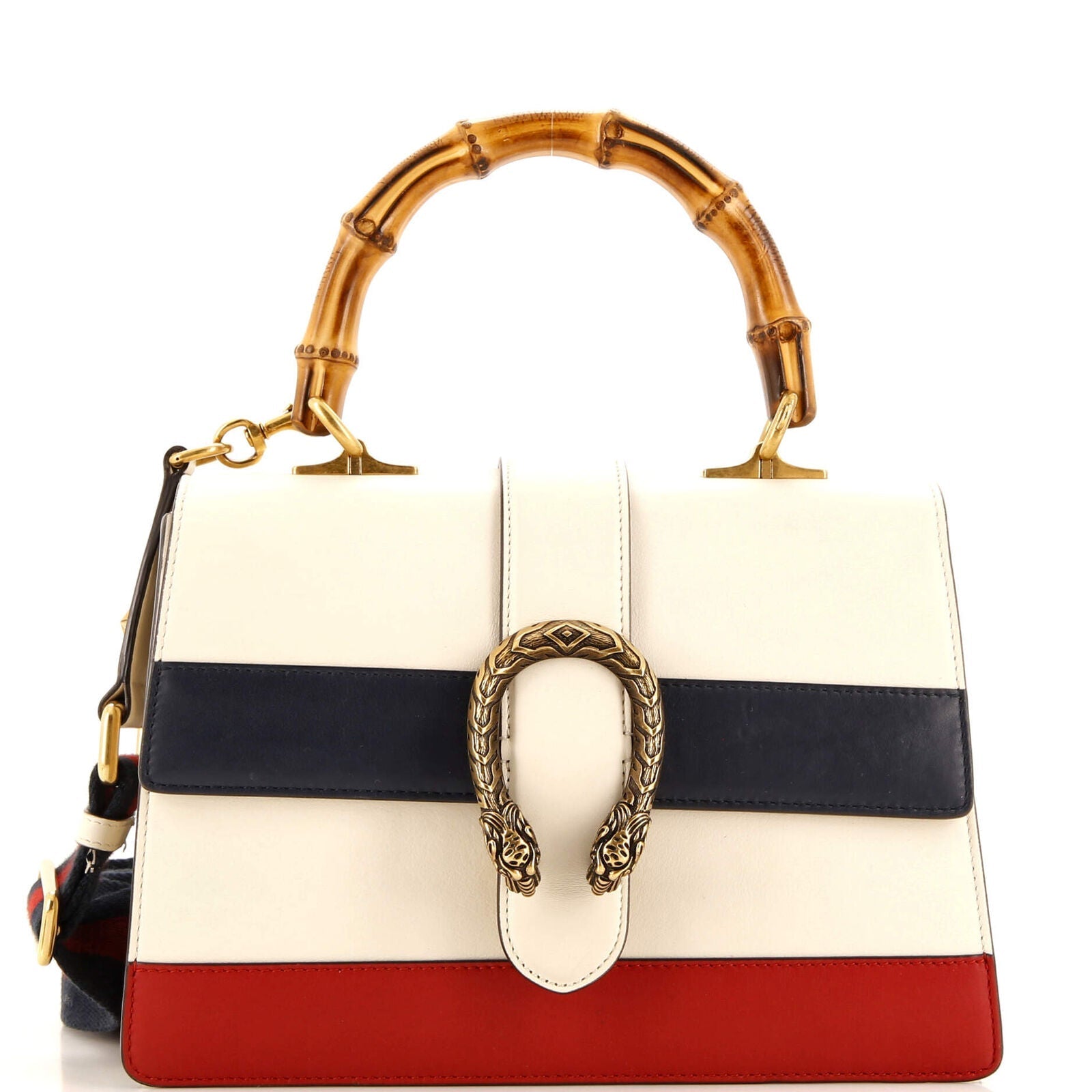Gucci Leather Top Handle Handbag