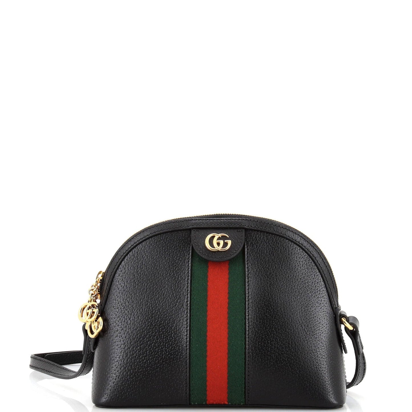 Gucci Leather Canvas Shoulder Bag