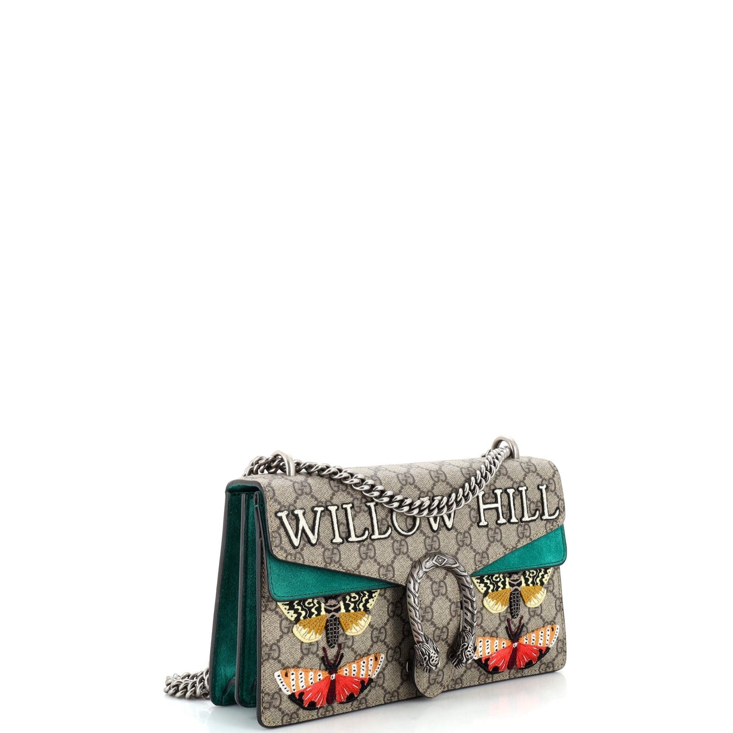 Gucci Chain Canvas Shoulder Bag