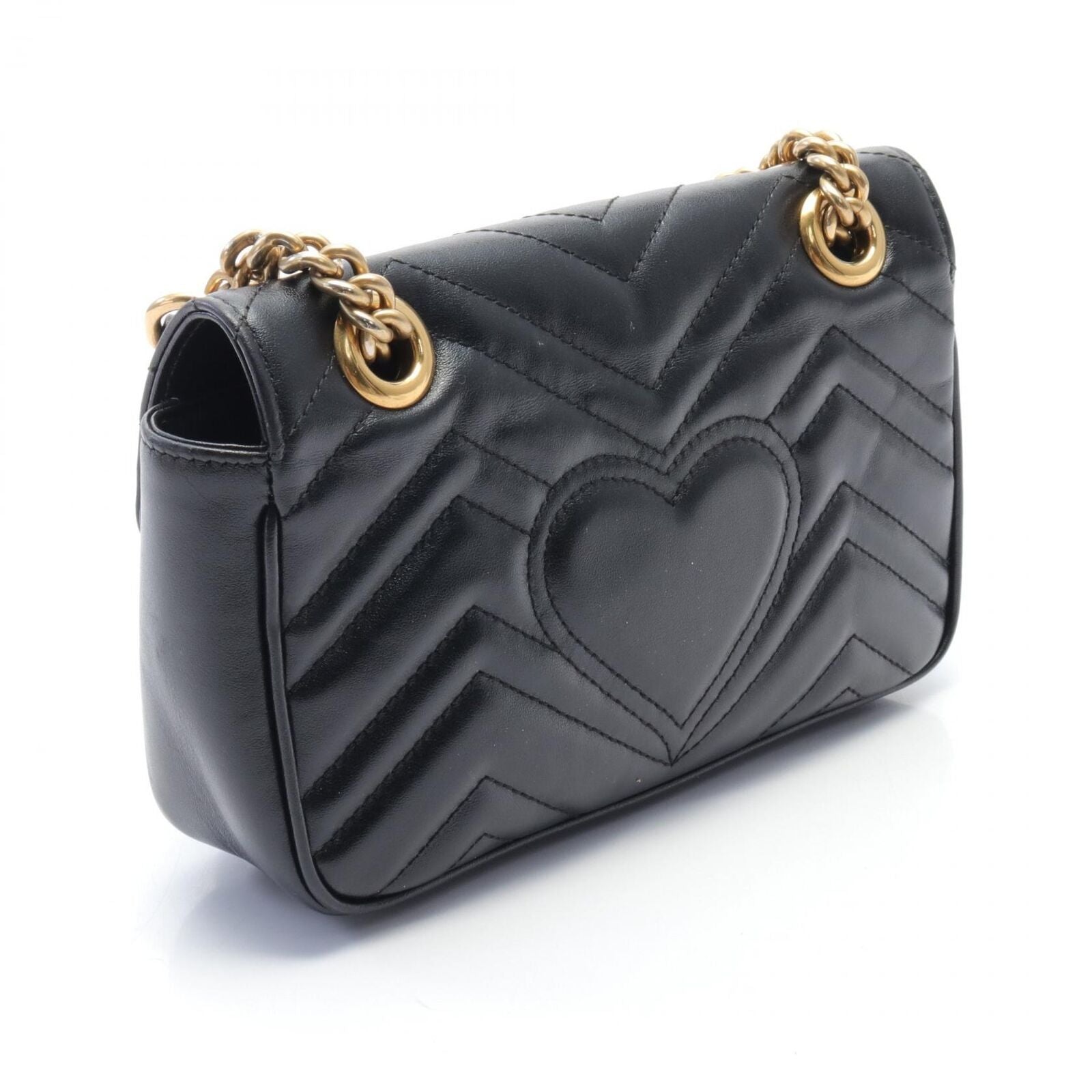 Gucci Chain Leather Shoulder Bag