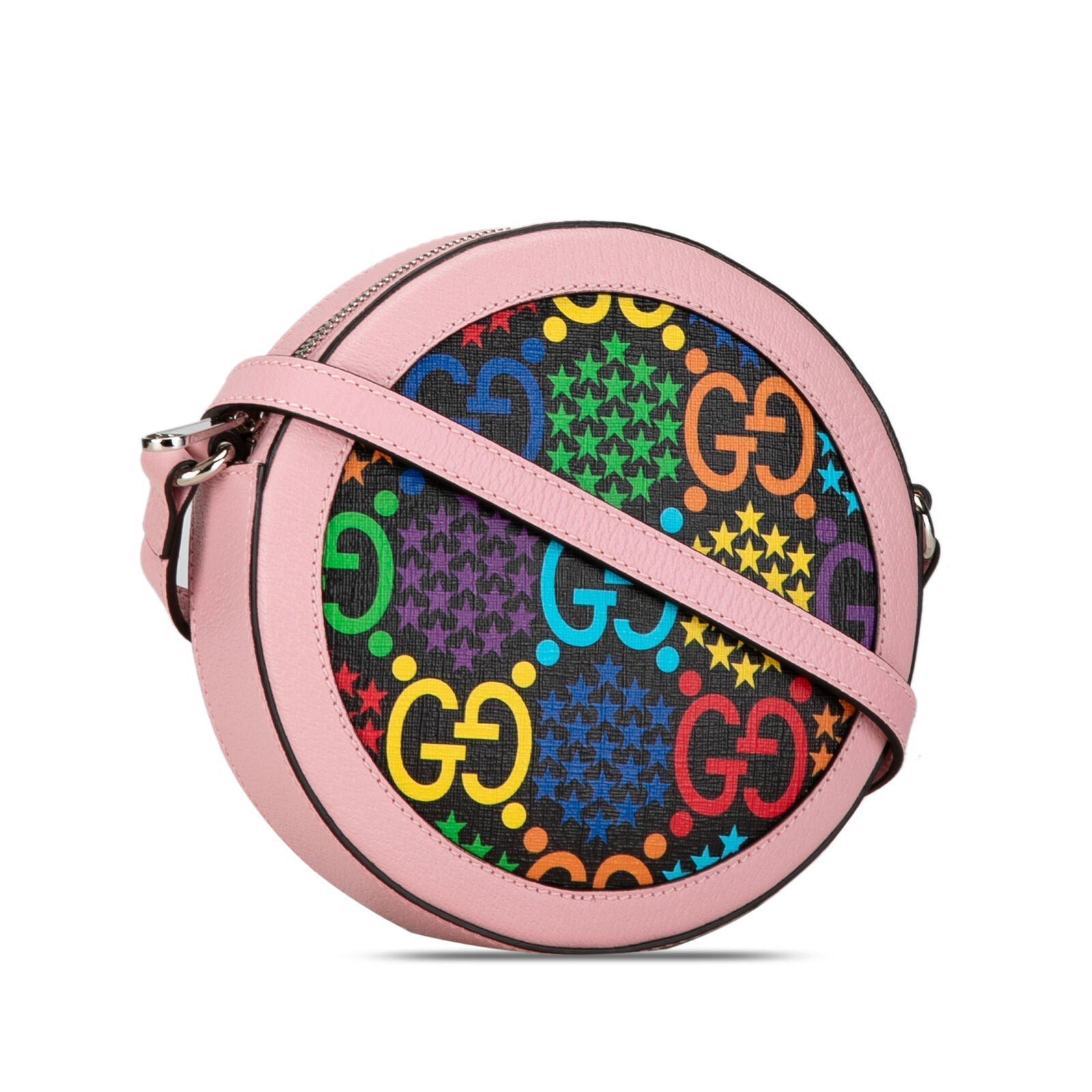 Gucci Monogram Leather Canvas Crossbody