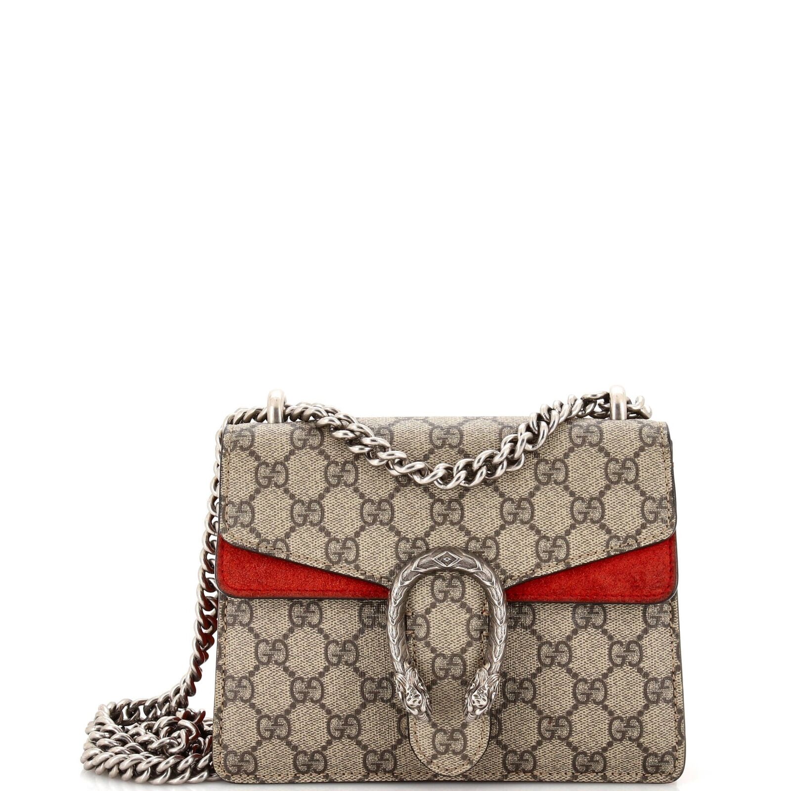 Gucci Lou Monogram Chain Mini Crossbody