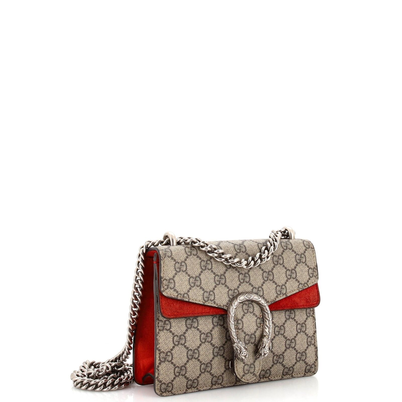 Gucci Lou Monogram Chain Mini Crossbody