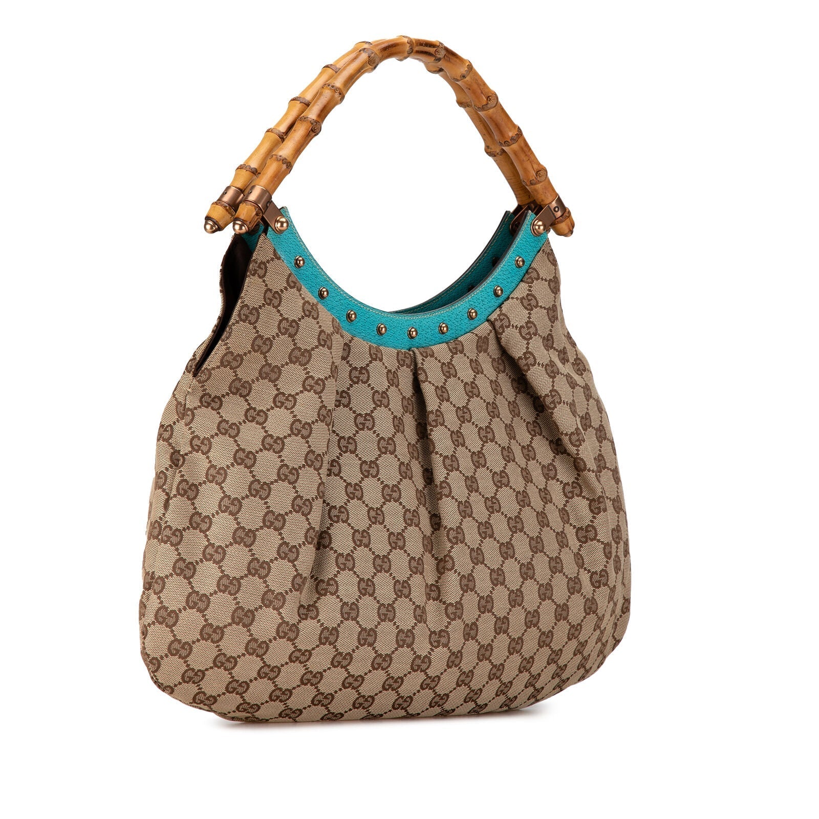 Gucci Monogram Canvas Shoulder Bag