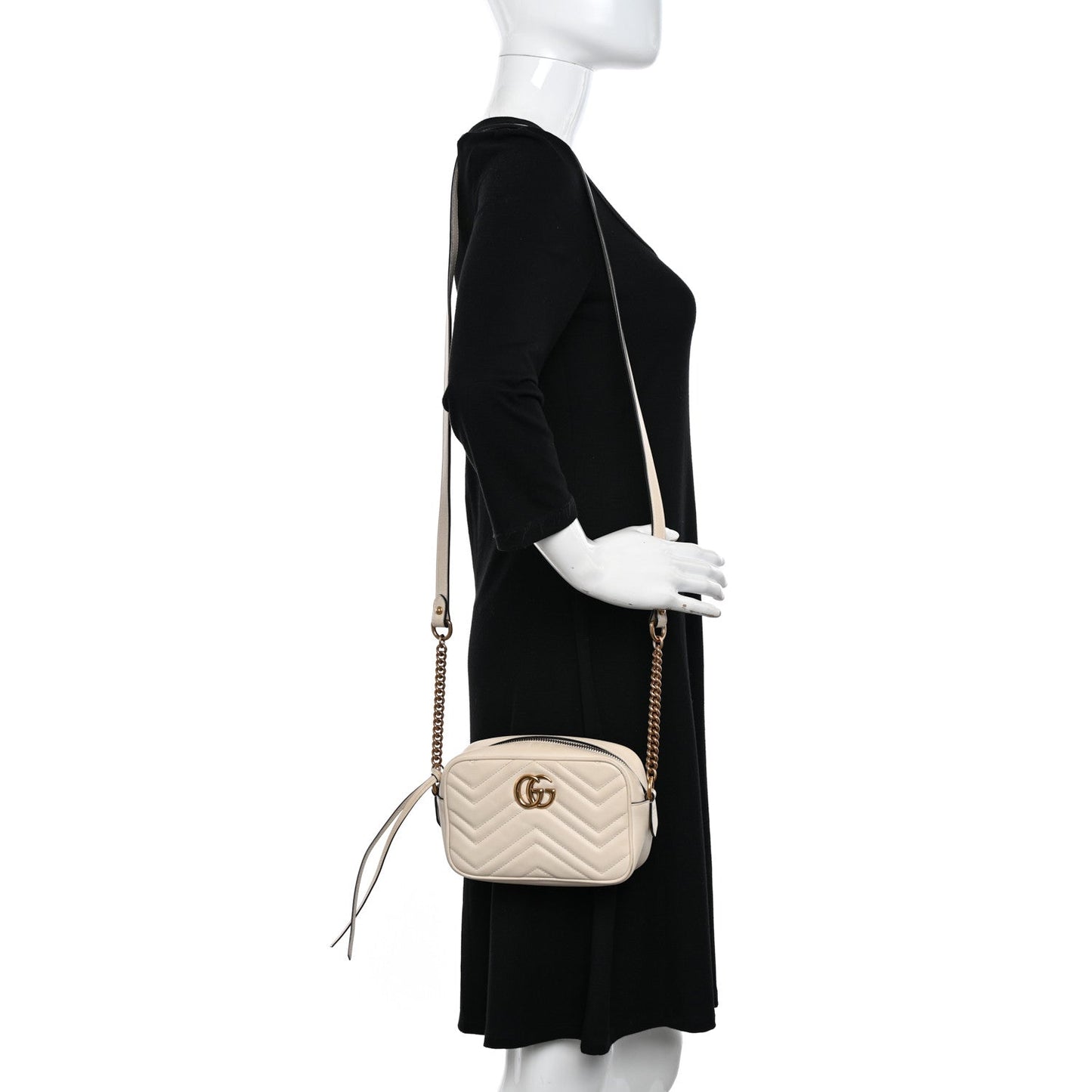 Gucci Chain Leather Shoulder Bag