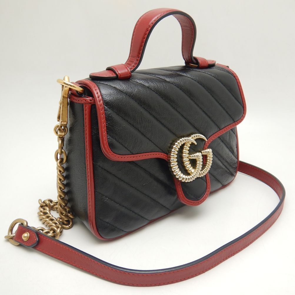 Gucci Leather Mini Shoulder Bag