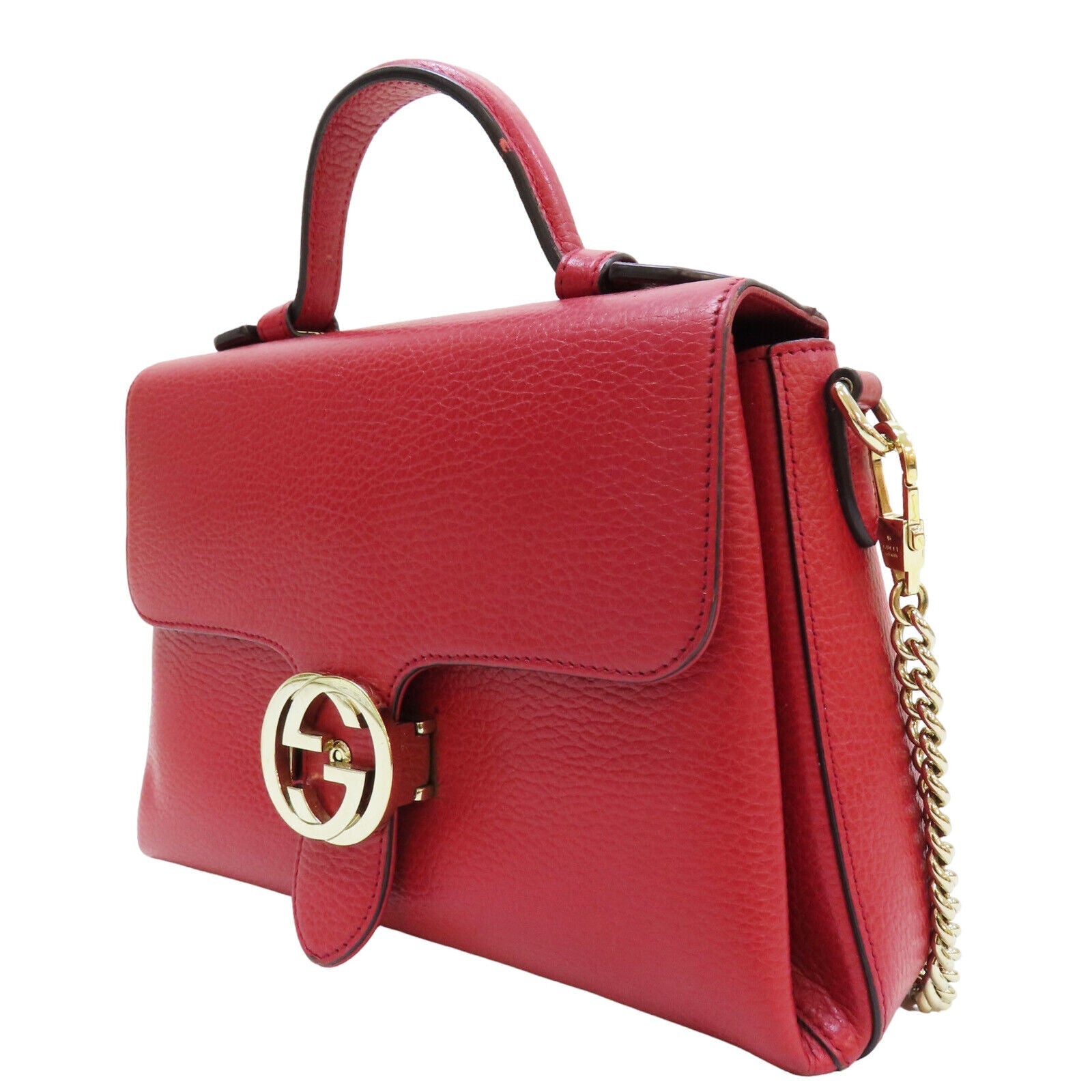 Gucci Chain Top Handle Shoulder Bag