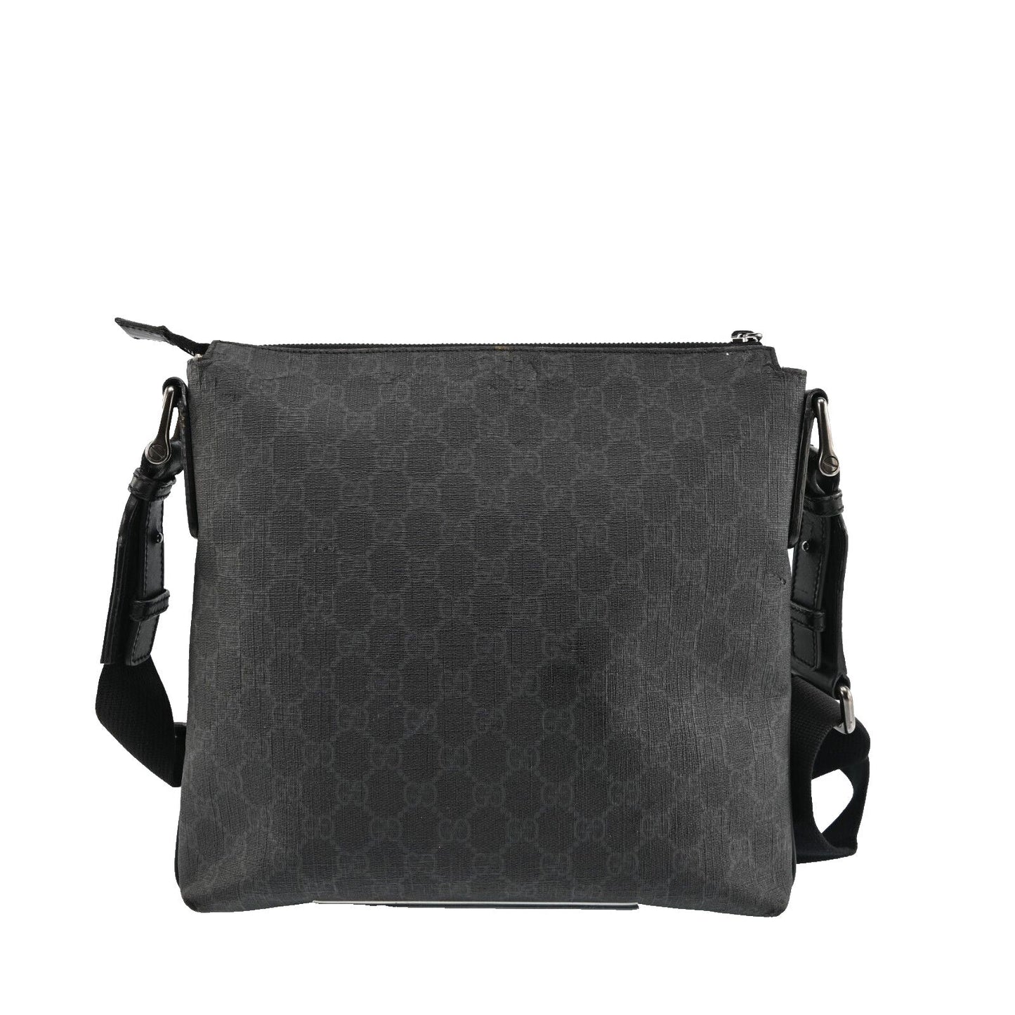 Gucci Lou Monogram Leather Shoulder Bag