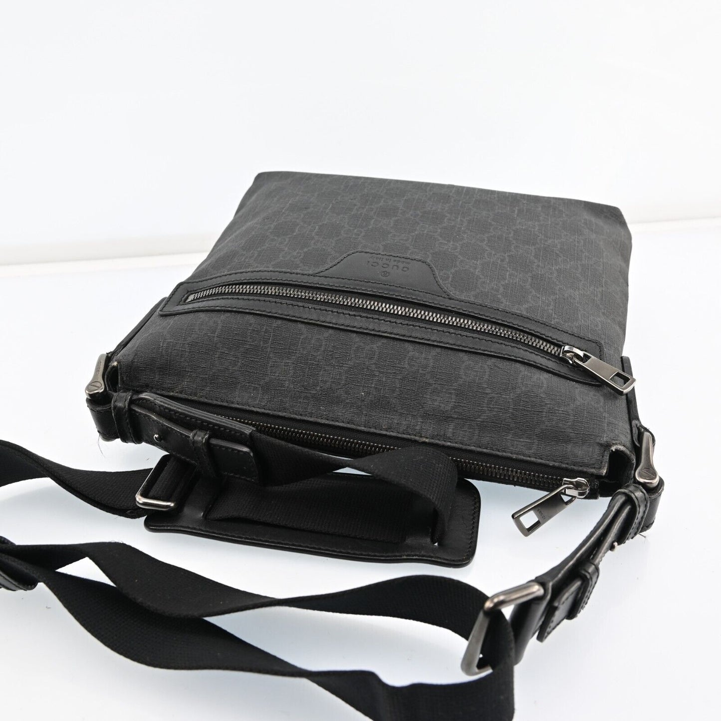 Gucci Lou Monogram Leather Shoulder Bag