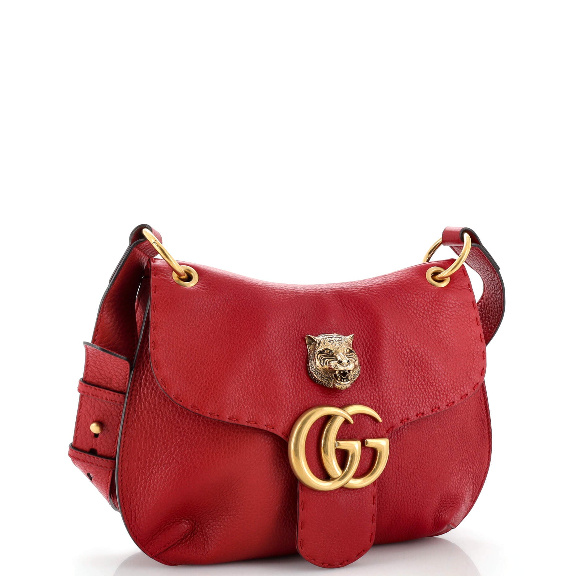 Gucci Chain Leather Shoulder Bag