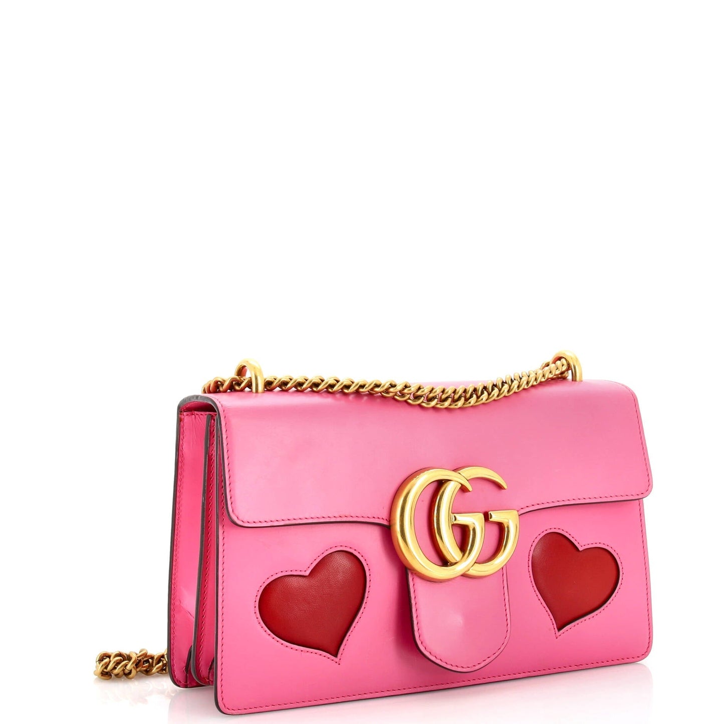 Gucci Chain Leather Shoulder Bag