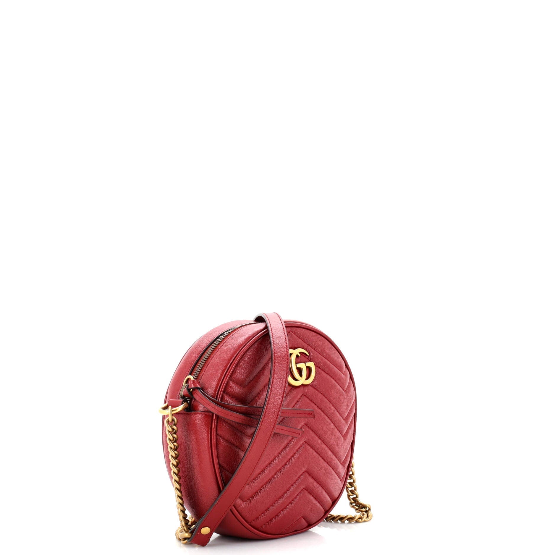 Gucci Twist Chain Leather Crossbody