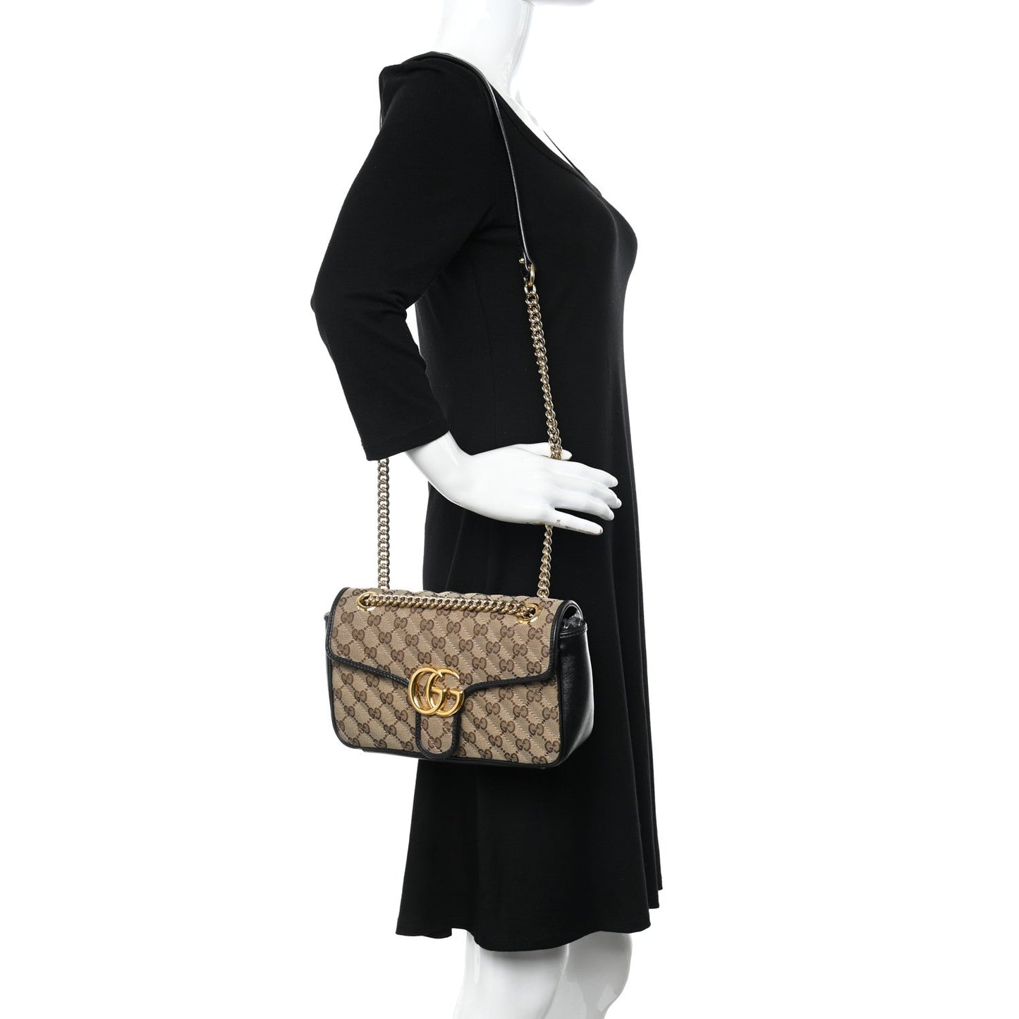 Gucci Quilted Chain Shoulder Bag