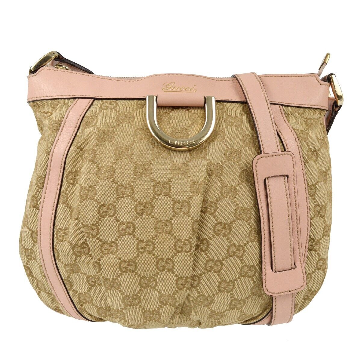 Gucci Chain Canvas Crossbody