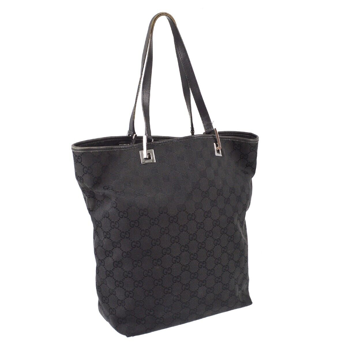 Gucci Monogram Leather Tote