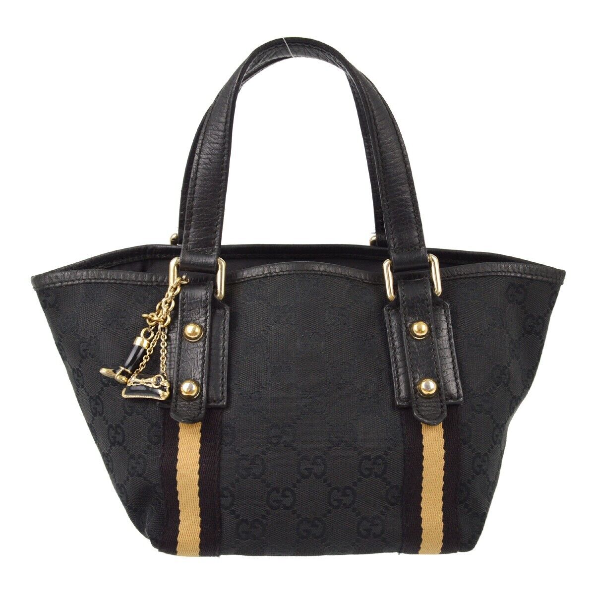 Gucci Monogram Leather Tote