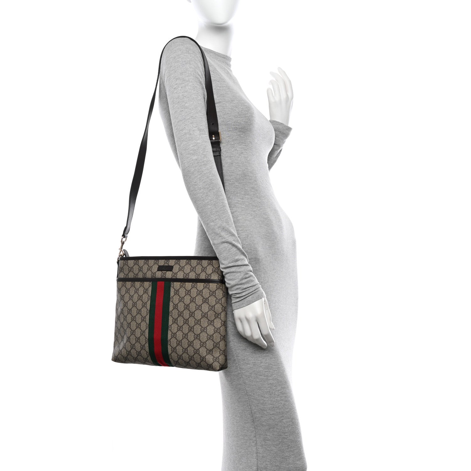 Gucci Canvas Shoulder Bag
