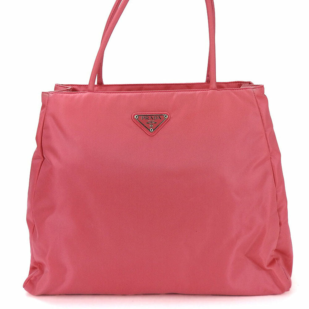 PRADA Handbag Nylon pink