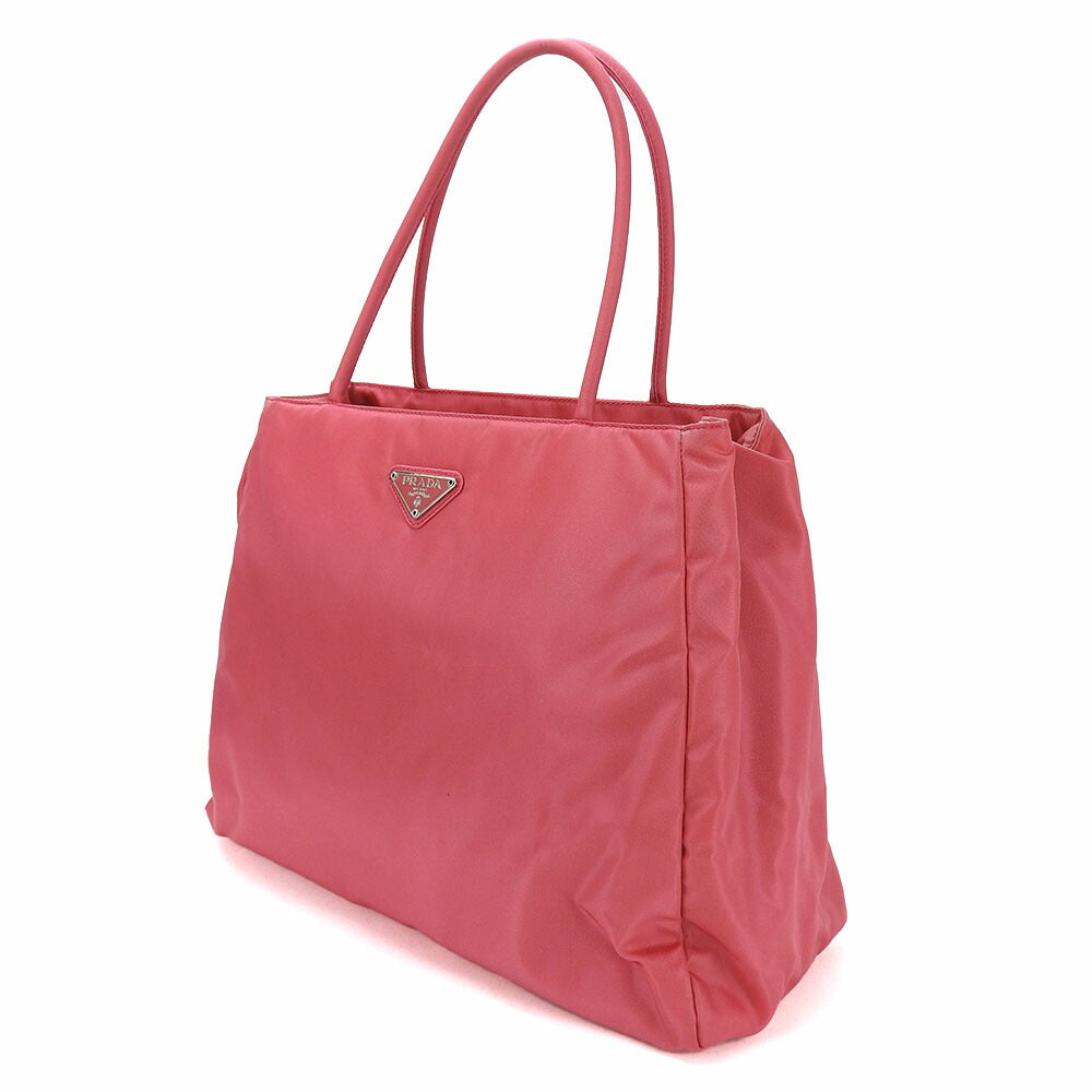 PRADA Handbag Nylon pink