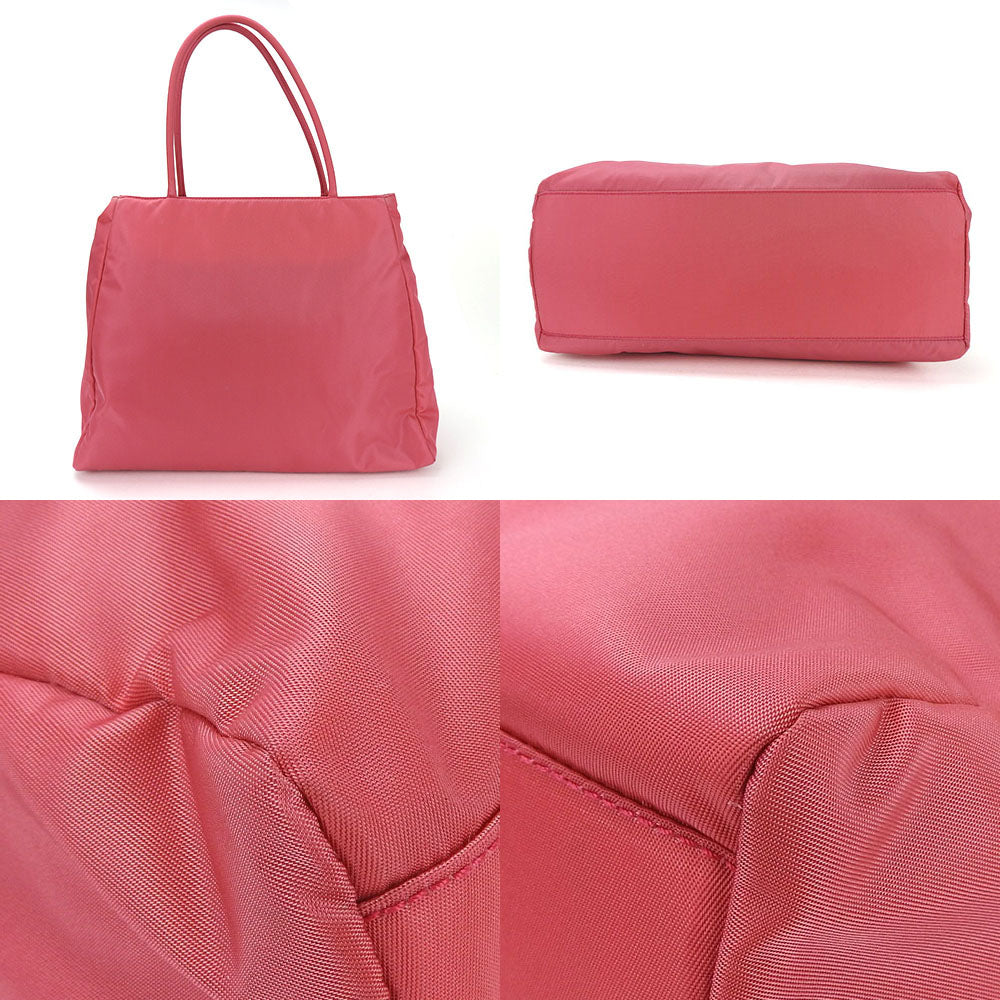 PRADA Handbag Nylon pink