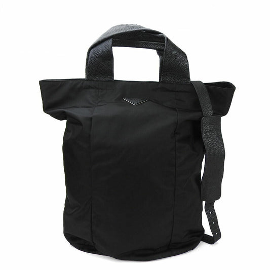 PRADA Tote Bag Nylon black 2Way Tote Bag Large