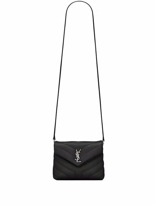 Luxury Saint Laurent Trending 2025 Women's Toy Loulou Bag in Nero |