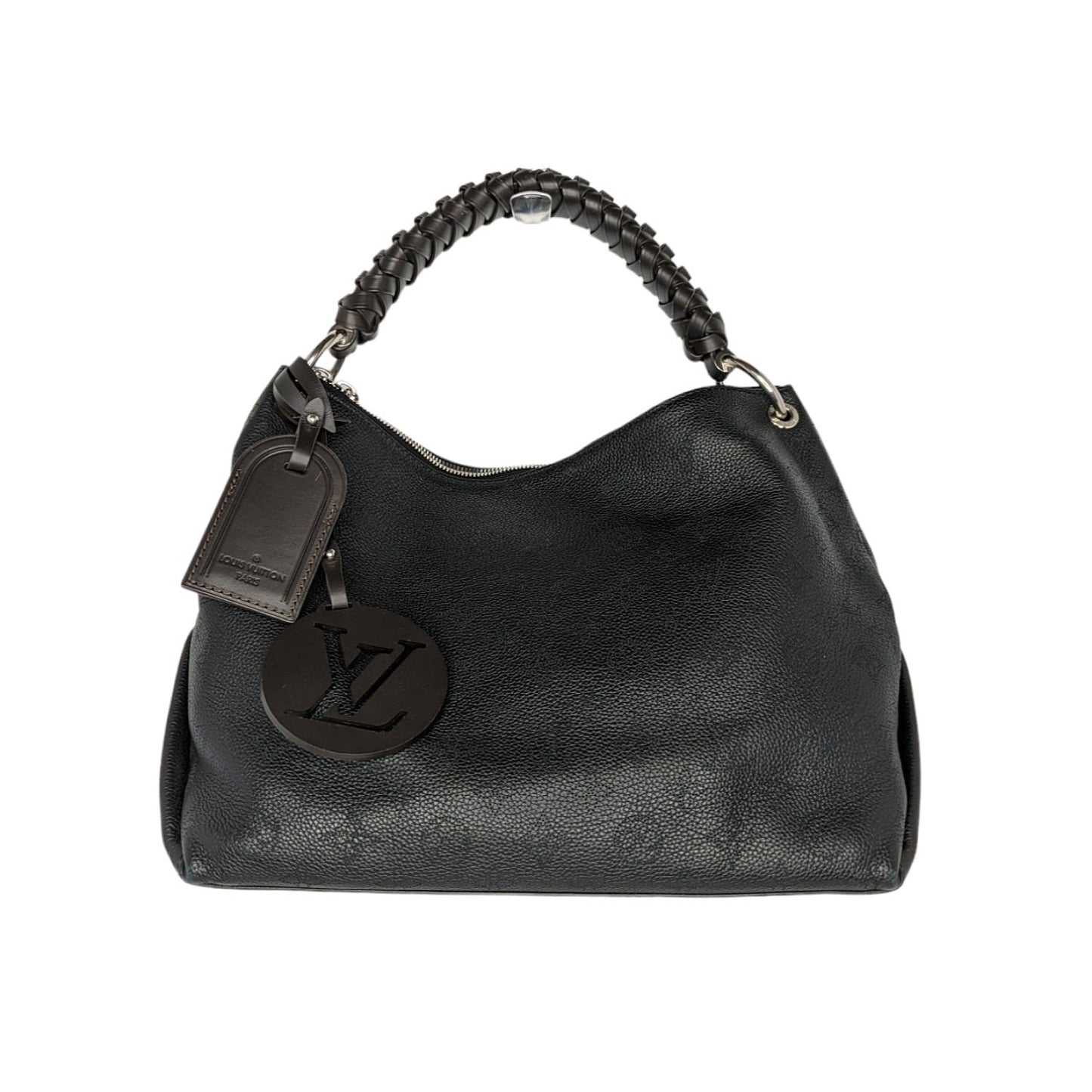 Louis Vuitton Monogram Mahina Beaubourg MM Hobo Shoulder Bag