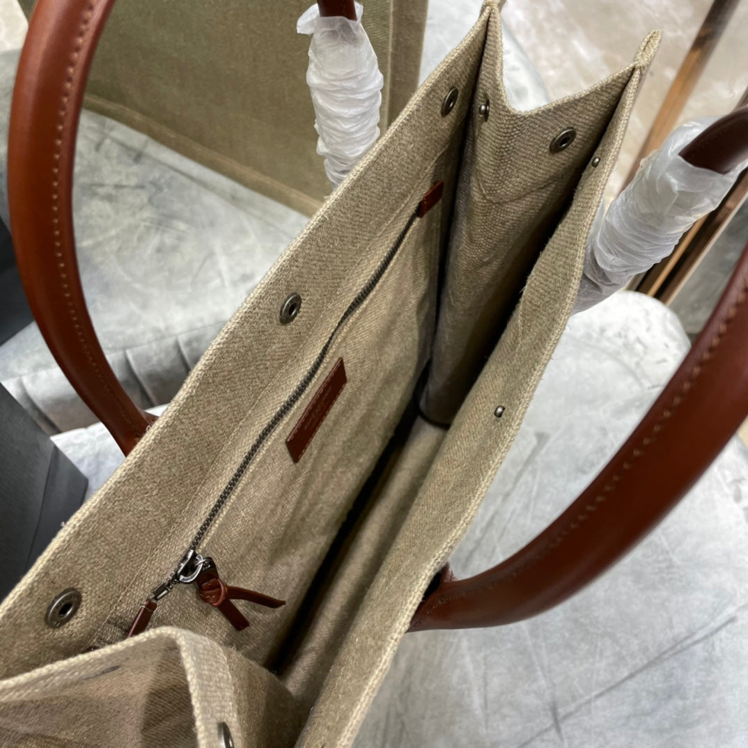 Yves Saint Laurent Rive Gauche /South Tote Bag