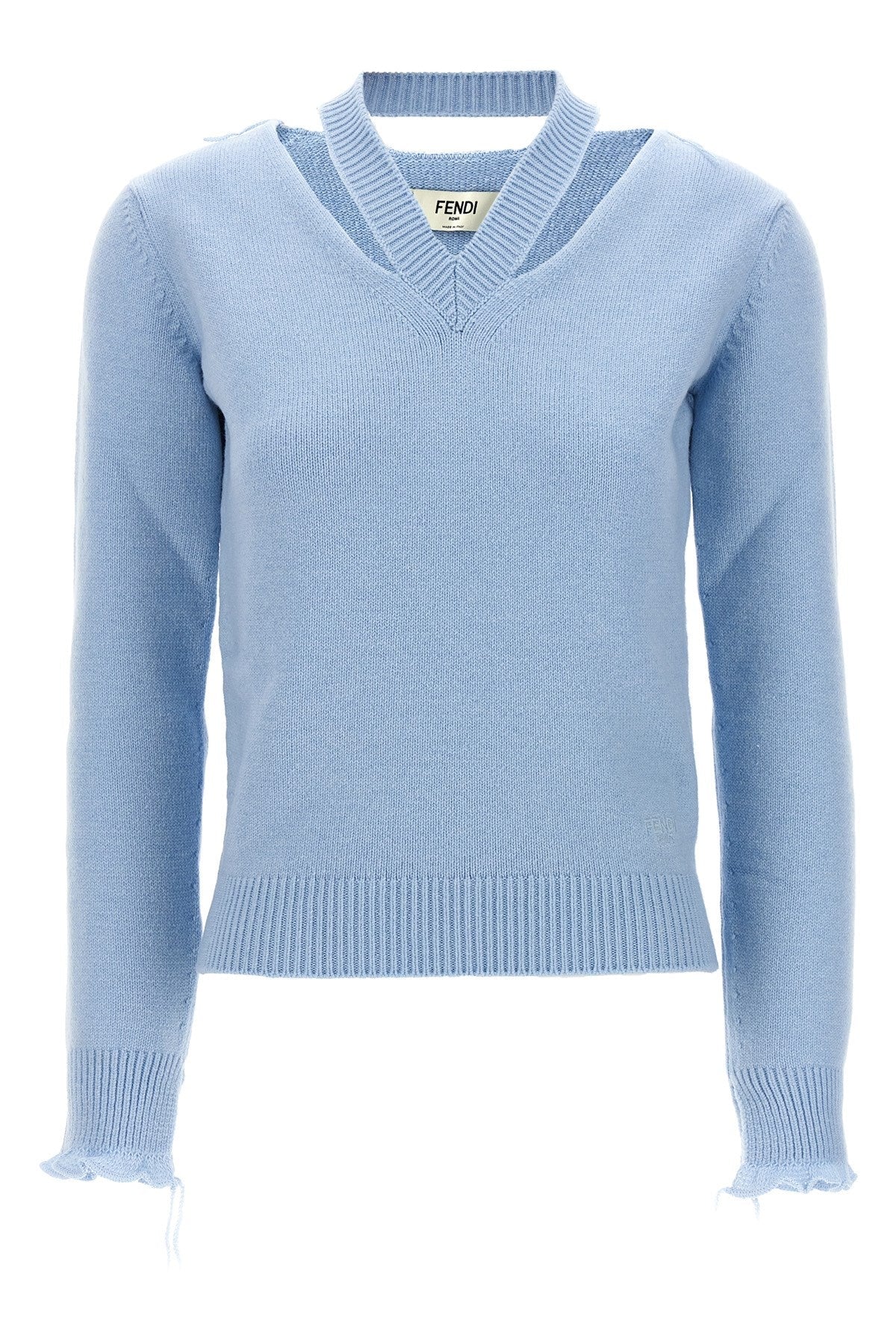 Fendi Women Cut-Out Sweater