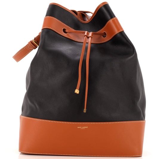 Luxury Saint Laurent Trending 2026 Aphile Bucket Bag Leather