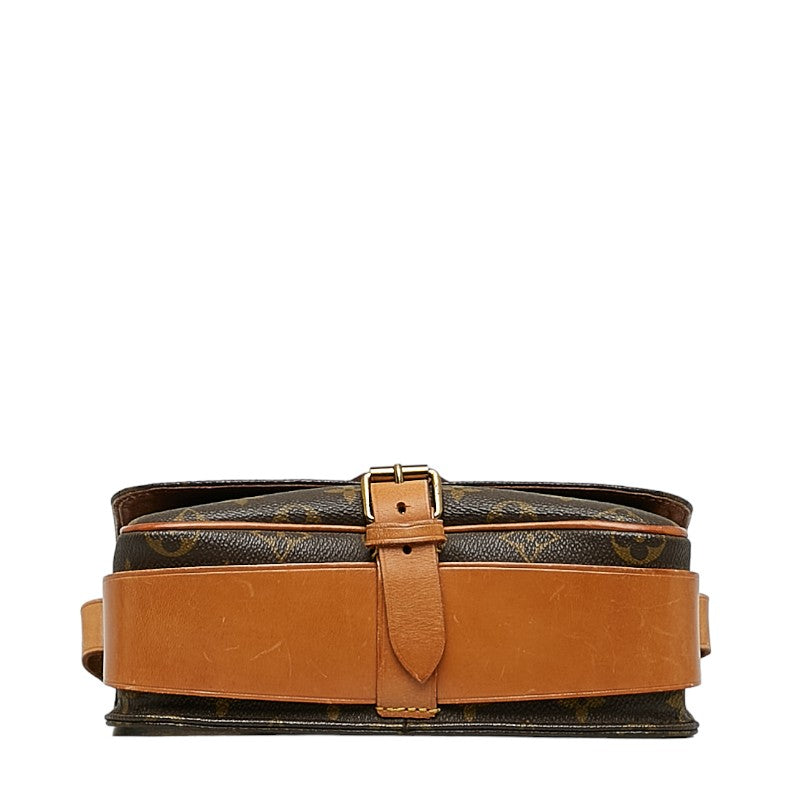 Louis Vuitton Monogram Shoulder Bag PVC/Leather Brown