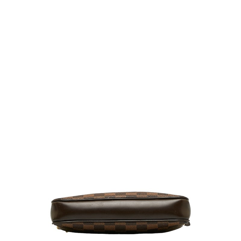 Louis Vuitton Damière Navona Accessories Mini Handbag Brown PVC Leather Louis Vuitton