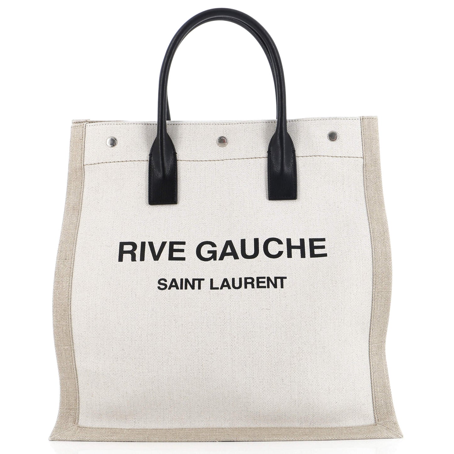 Luxury Saint Laurent Trending 2025 Rive Gauche Shopper Tote Canvas Tall
