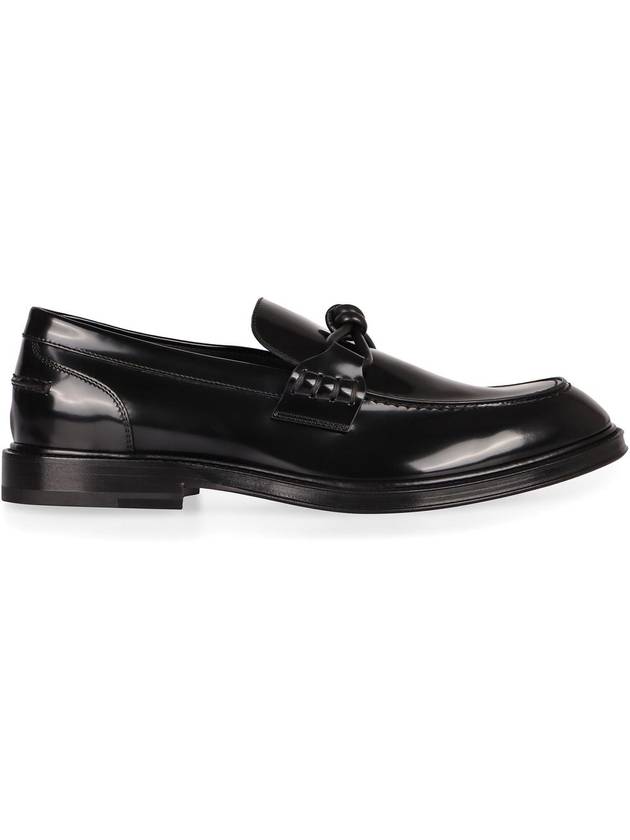 Luxury Bottega Veneta Luxury Bottega Veneta Brushed Leather Loafers