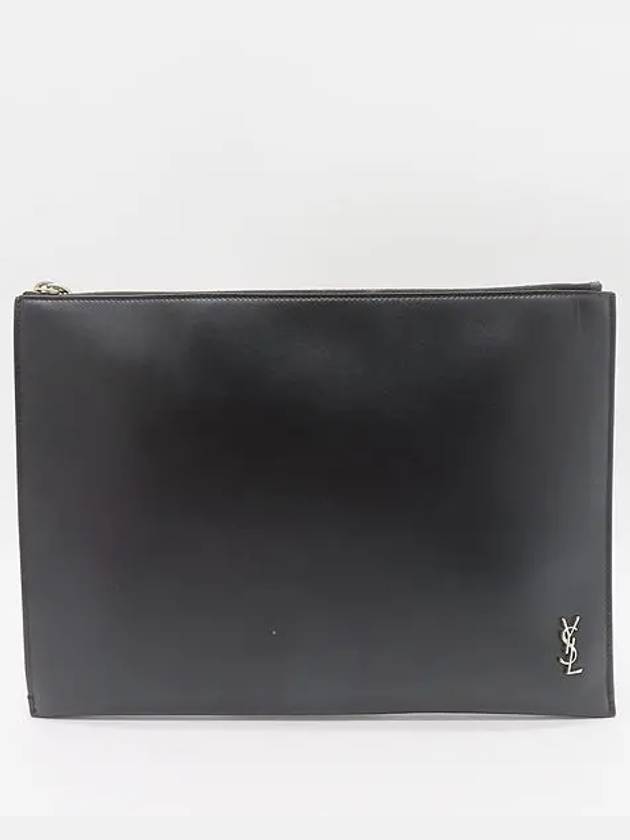 Luxury Saint Laurent Trending 2025 YSL Mouth Clutch Bag