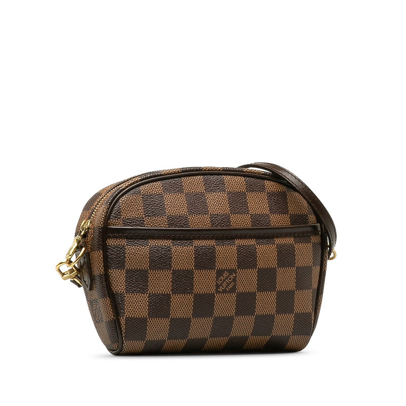 Louis Vuitton Pochette Ipanema Damier Shoulder Bag Crossbody Bag Brown