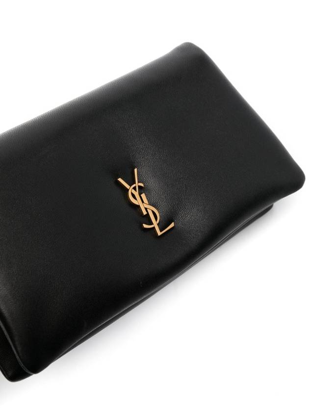 Luxury Saint Laurent Trending 2026 24SS Wallet 6569910 790497 AACX7 1000 BLACK