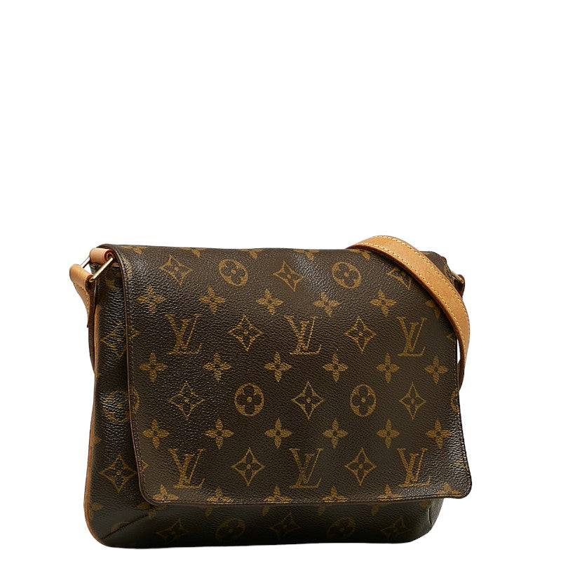 Louis Vuitton Monogram Mt Tango Long Shoulder Bag Brown PVC Leather Louis Vuitton
