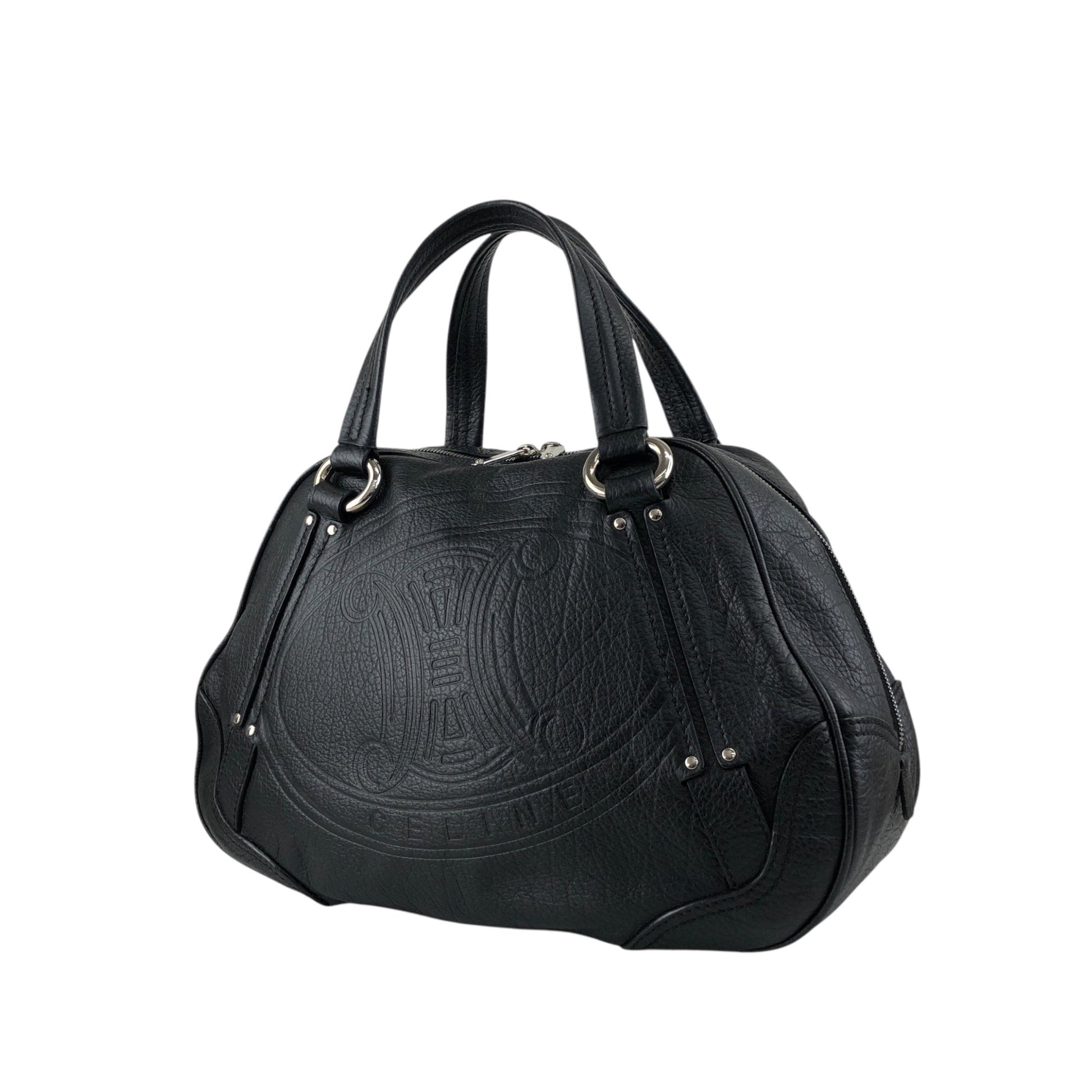 CELINE Small Boston bag Handbag Black 2bg7ri