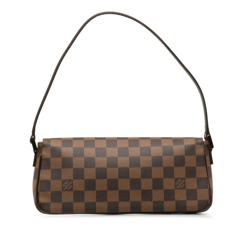 Louis Vuitton Recoleta Shoulder Bag Brown PVC Louis Vuitton