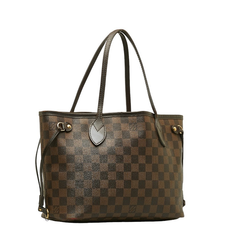 Louis Vuitton Damier Neverfull Tote Bag PVC/Leather Brown