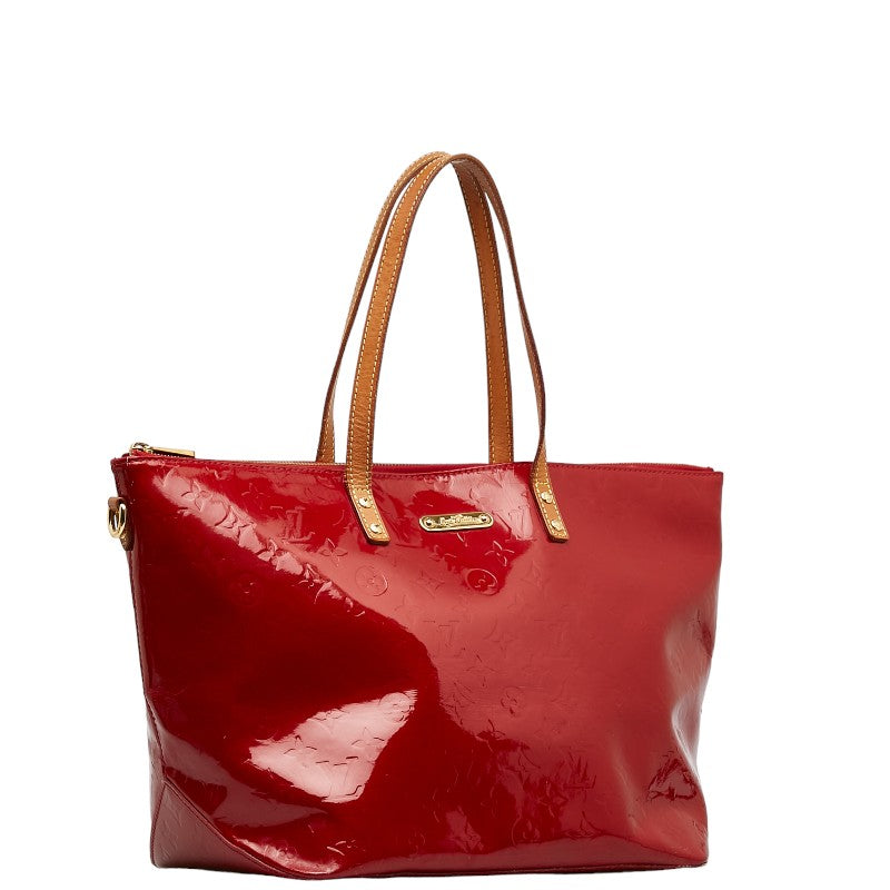 Louis Vuitton Monogram Verney Belvue GM Handbag Pomodemur Red Patent Leather Louis Vuitton