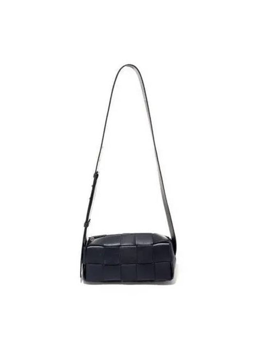 Luxury Bottega Veneta Brick Cassette Intrecciato Small Cross Bag Space